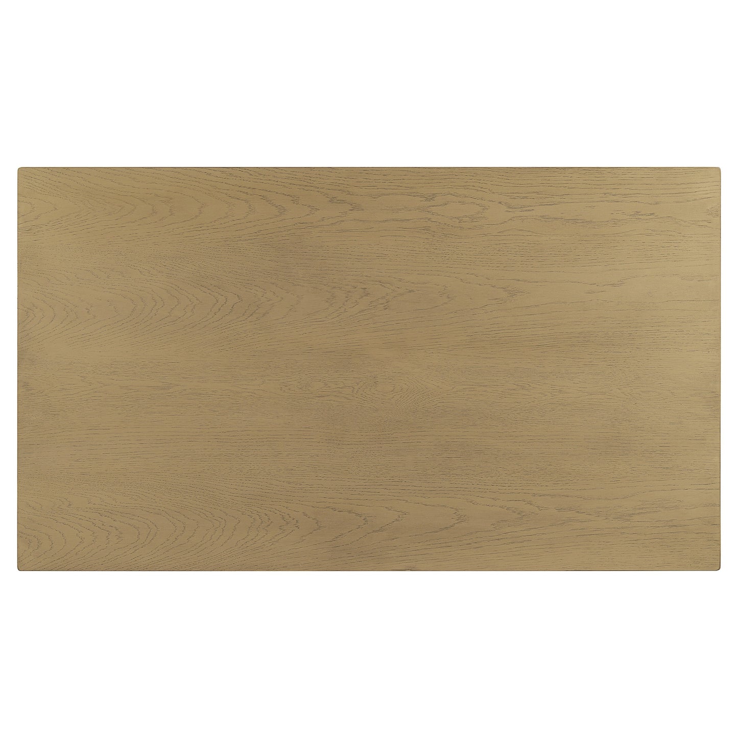 55.1' Wood Coffee Table with Black Legs and Open Storage Shelves