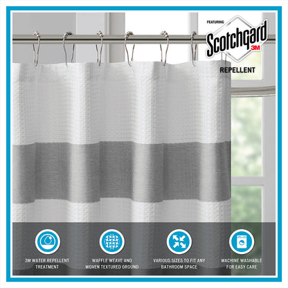 Shower Curtain with 3M Treatment Blue 72x72