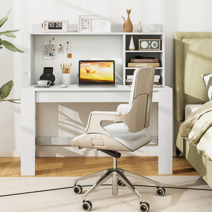 48 Inch Writing Computer Desk with Anti-Tipping Kits and Cable Management Hole