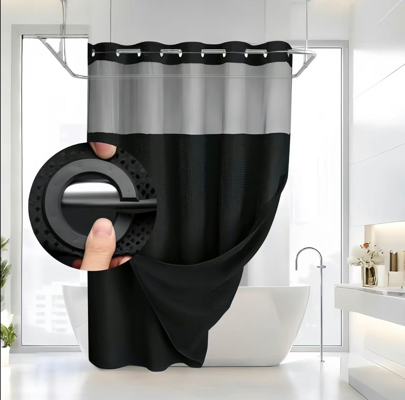 SnapLiner Shower Curtain