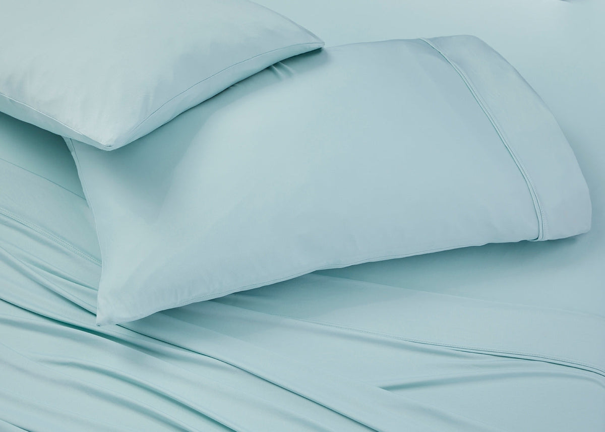 BedGear Vertex Sheet Set, Misty Blue, Split King / Split Cal King