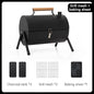 Outdoor portable double-sided barbecue stove camping home charcoal barbecue pre meat barbecue rack