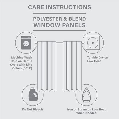 Twist Tab Total Blackout Window Curtain Panel Pewter 50x95