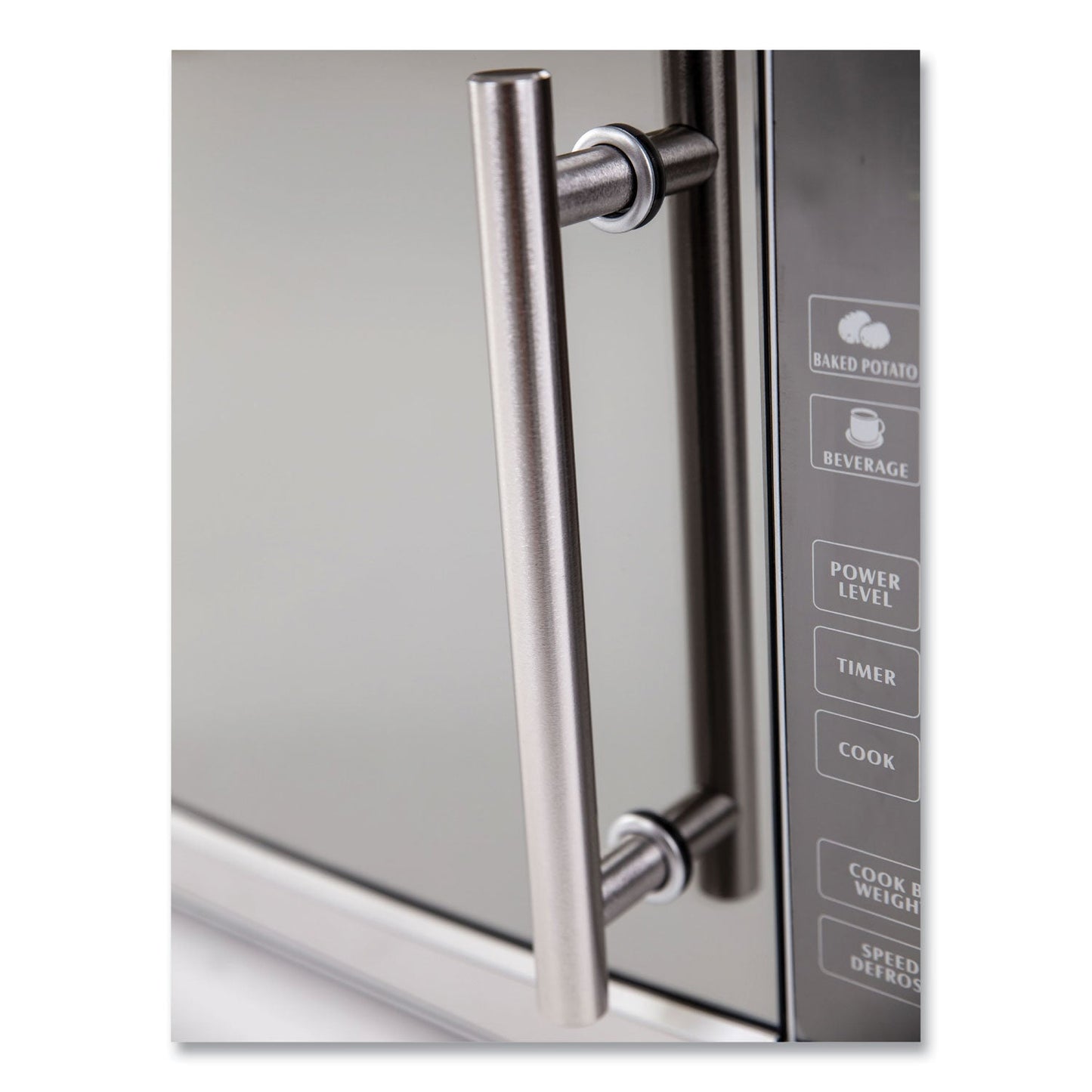 Avanti 1.1 Cubic Foot Capacity Stainless Steel Touch Microwave Oven, 1,000 Watts