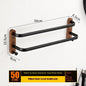 Solid Wood Towel Rack Wall Hanging Multi-bar