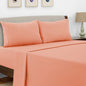 Bed Sheet Set - 4 PC - Embroidered Pillowcases