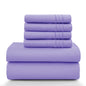 6Pc Solid Sheet Set – Brushed Microfiber