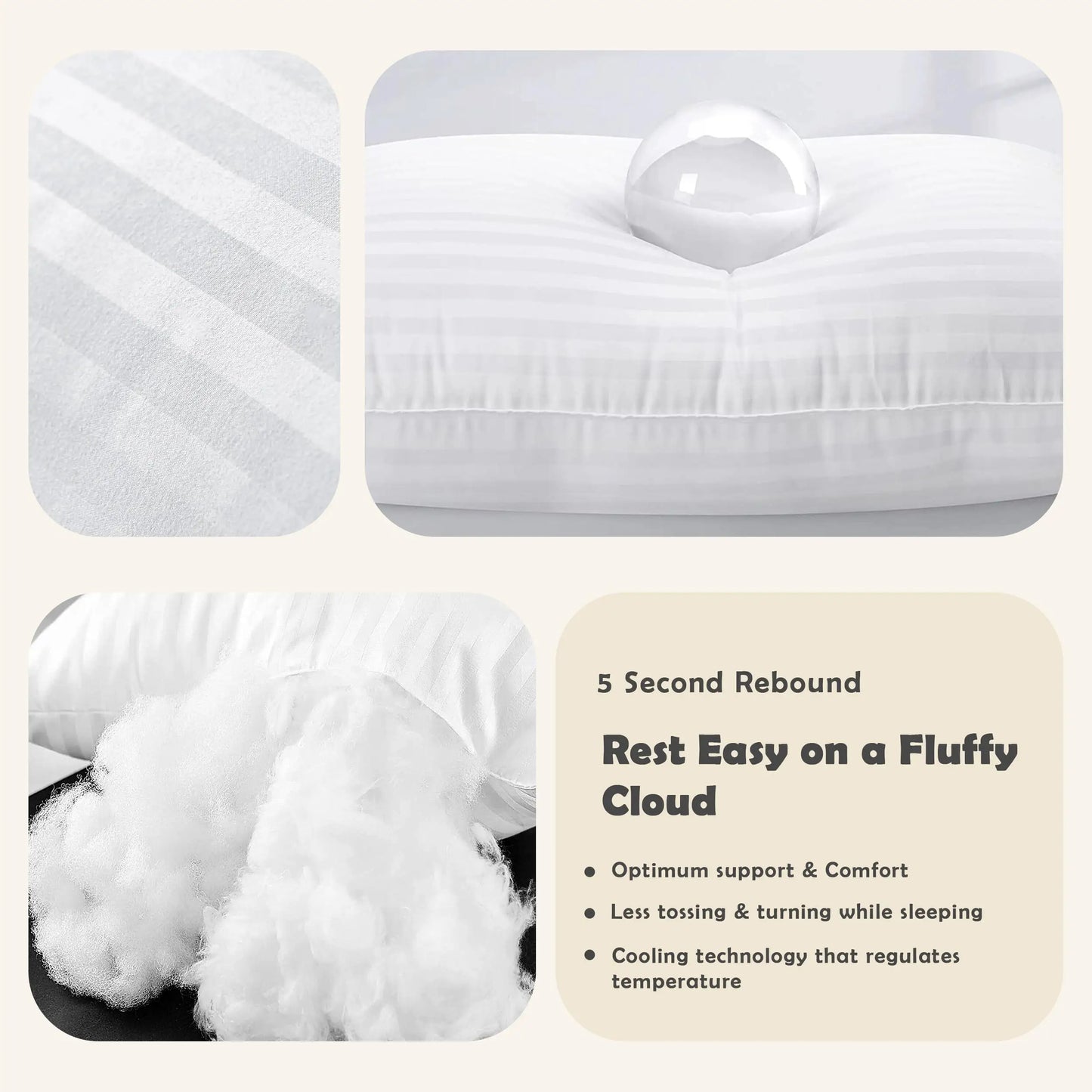 Stripe Pillows Set of 2