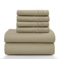 6Pc Solid Sheet Set – Brushed Microfiber