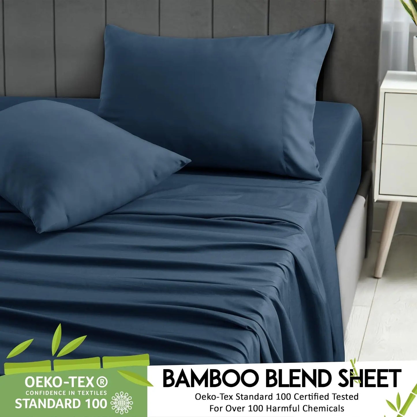 Bedsheet Set, Rayon Derived from Bamboo