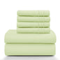 6Pc Solid Sheet Set – Brushed Microfiber