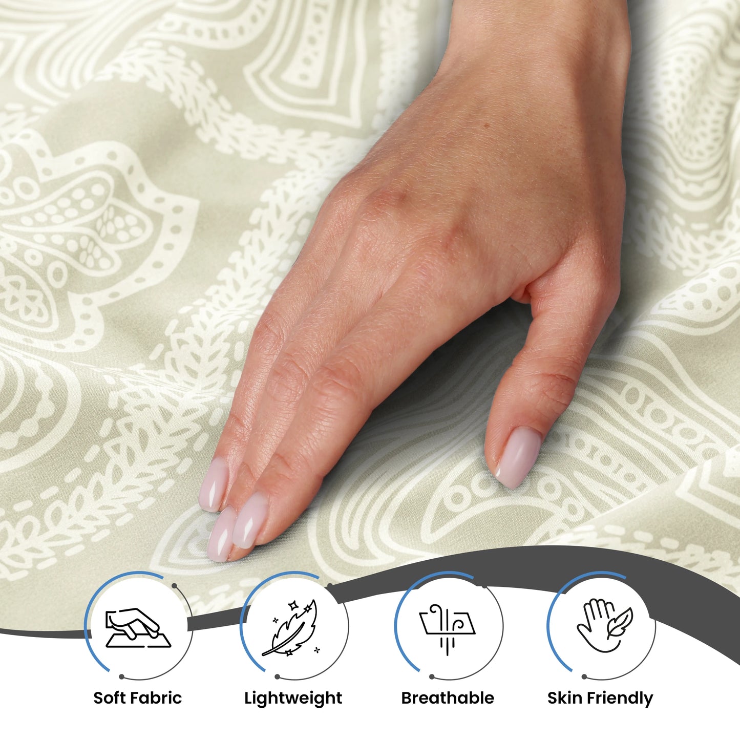 6Pc Paisley Sheet Set – Soft Microfiber