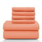 6Pc Solid Sheet Set – Brushed Microfiber
