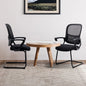 Ergonomic Office Chair No Wheels with Armrest