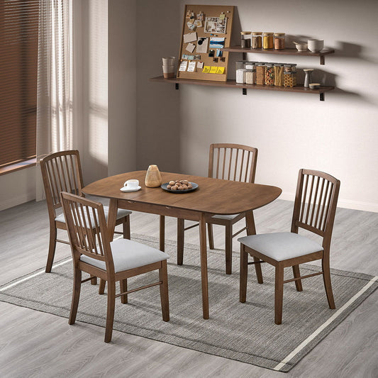 ACTU Extendable Dining Table Set for Small Spaces (Seats 4–6)