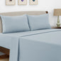 Bed Sheet Set - 4 PC - Embroidered Pillowcases