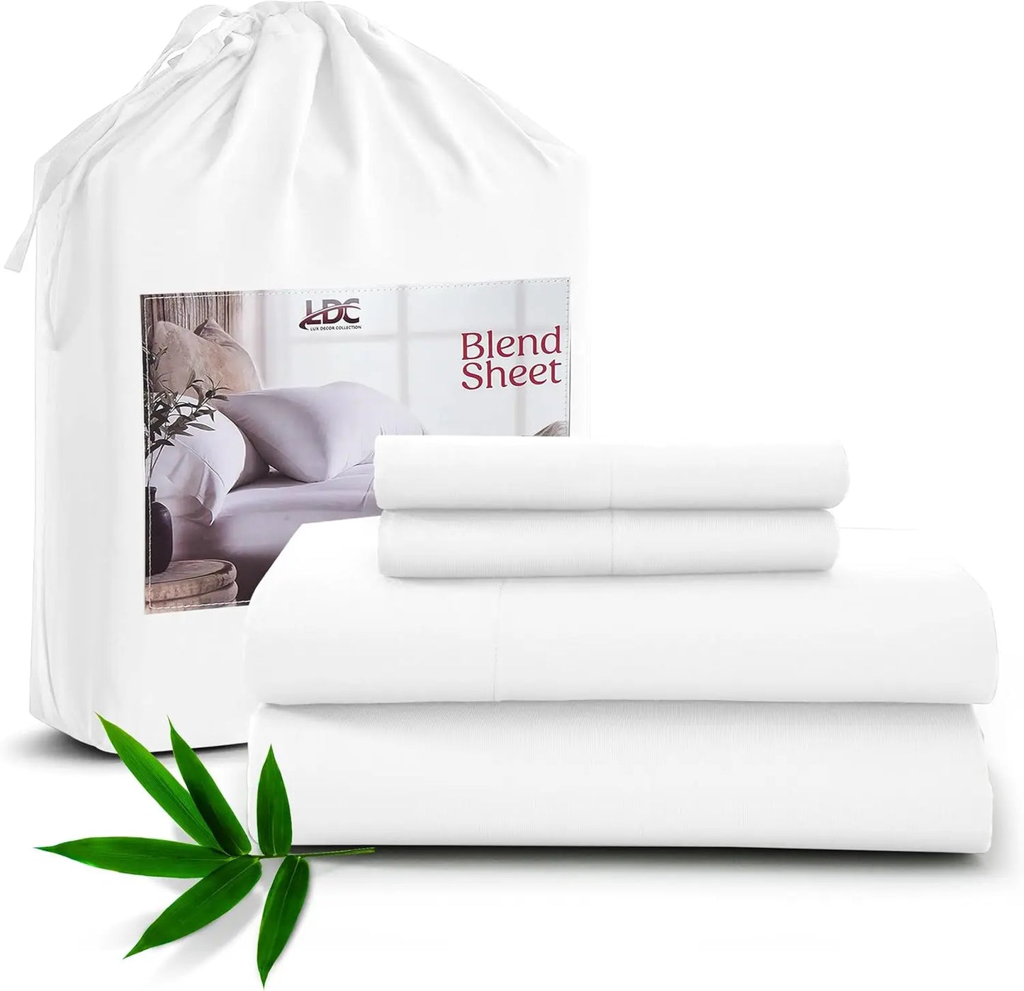 Bedsheet Set, Rayon Derived from Bamboo