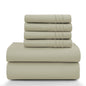 6Pc Solid Sheet Set – Brushed Microfiber