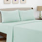 Bed Sheet Set - 4 PC - Embroidered Pillowcases