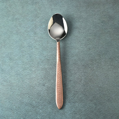 Crimson Hammered Flatware, 5- Pc. Place Setting