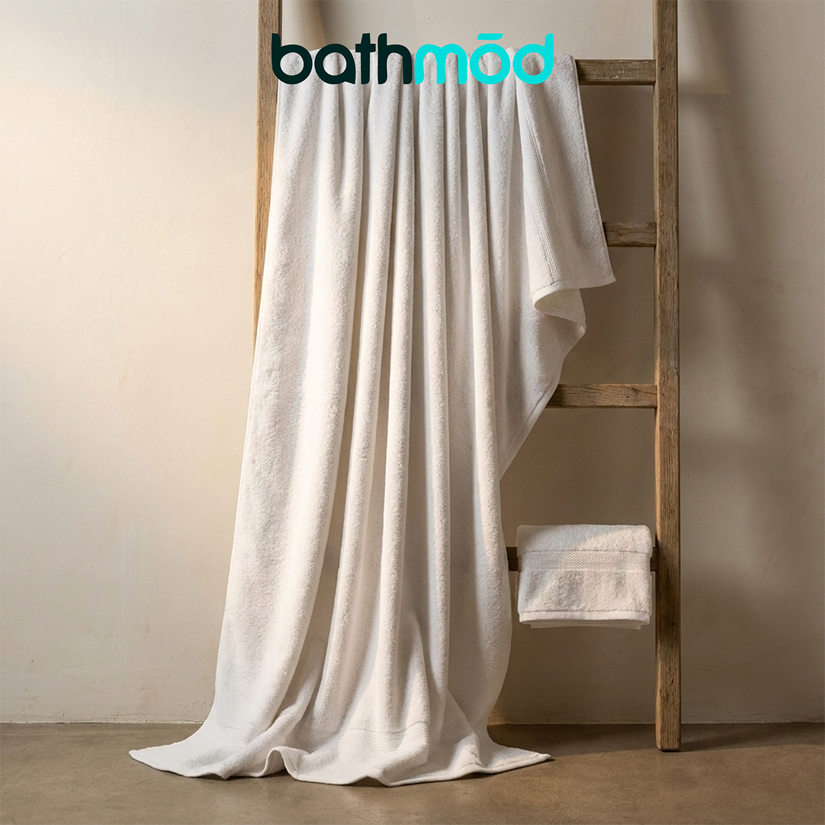 Luxury Organic Bath Sheets (Two Pack) - GOTS Certified, Soft, Eco-Friendly