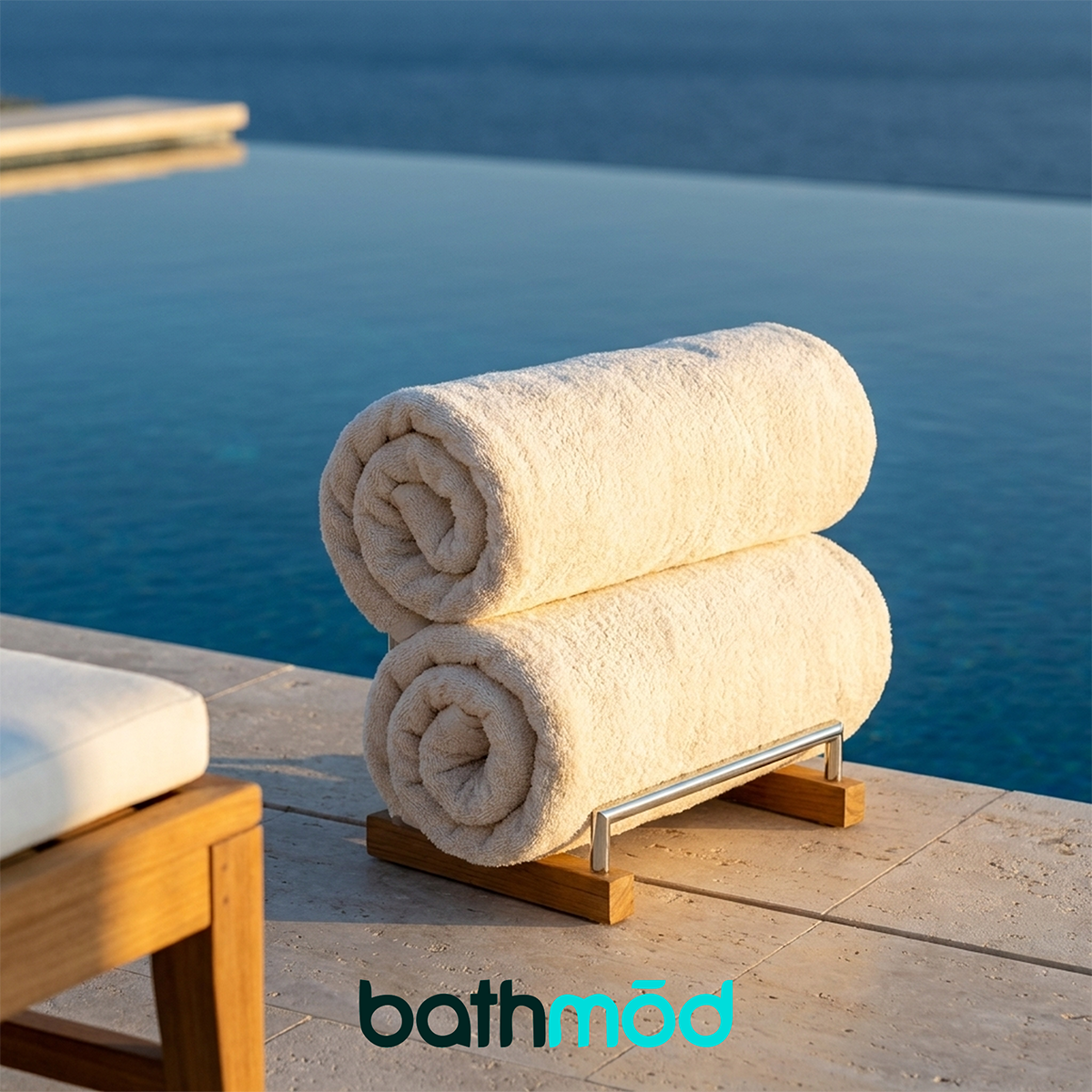 Luxury Organic Bath Sheets (Two Pack) - GOTS Certified, Soft, Eco-Friendly
