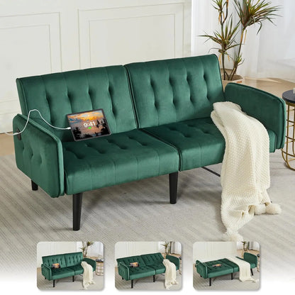 65in Convertible Futon Sofa Bed