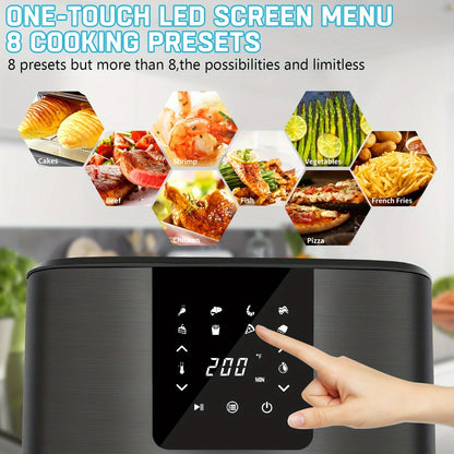Large, 1500W 7QT AirFryer Cooker