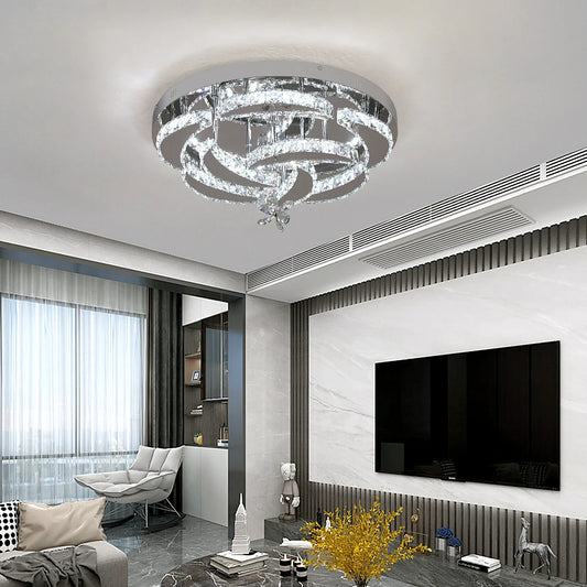 Luxury K9 Crystal Chandelier Modern Ceiling Lamp