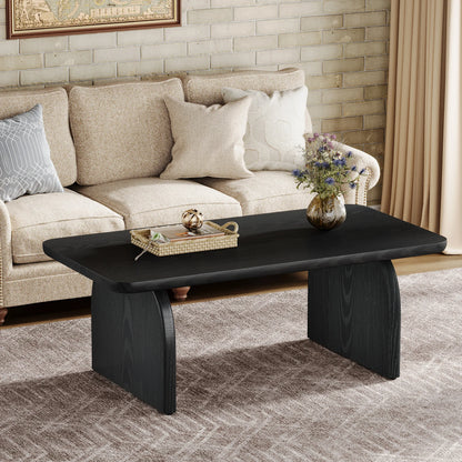 Farmhouse Rectangular Coffee Table, 47.24-Inch