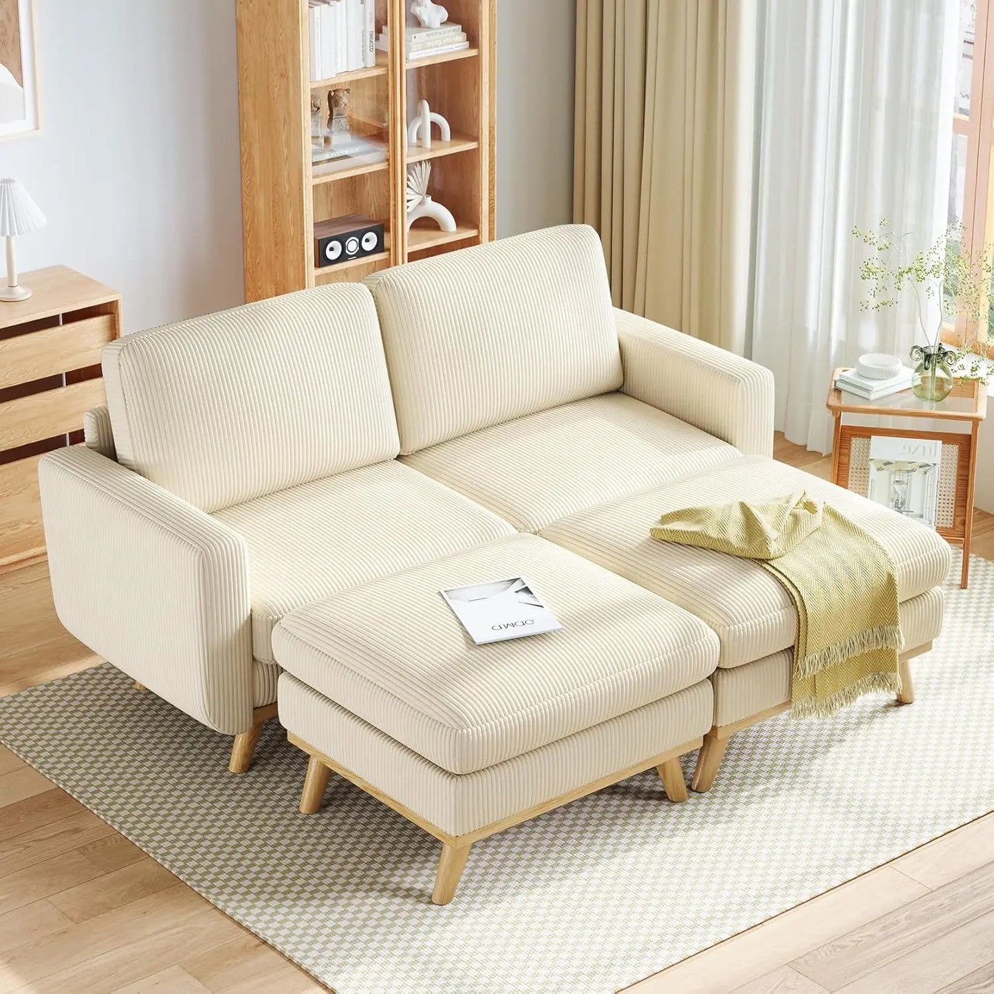 38.5" Accent, Upholstered Armchair with Deep Seat