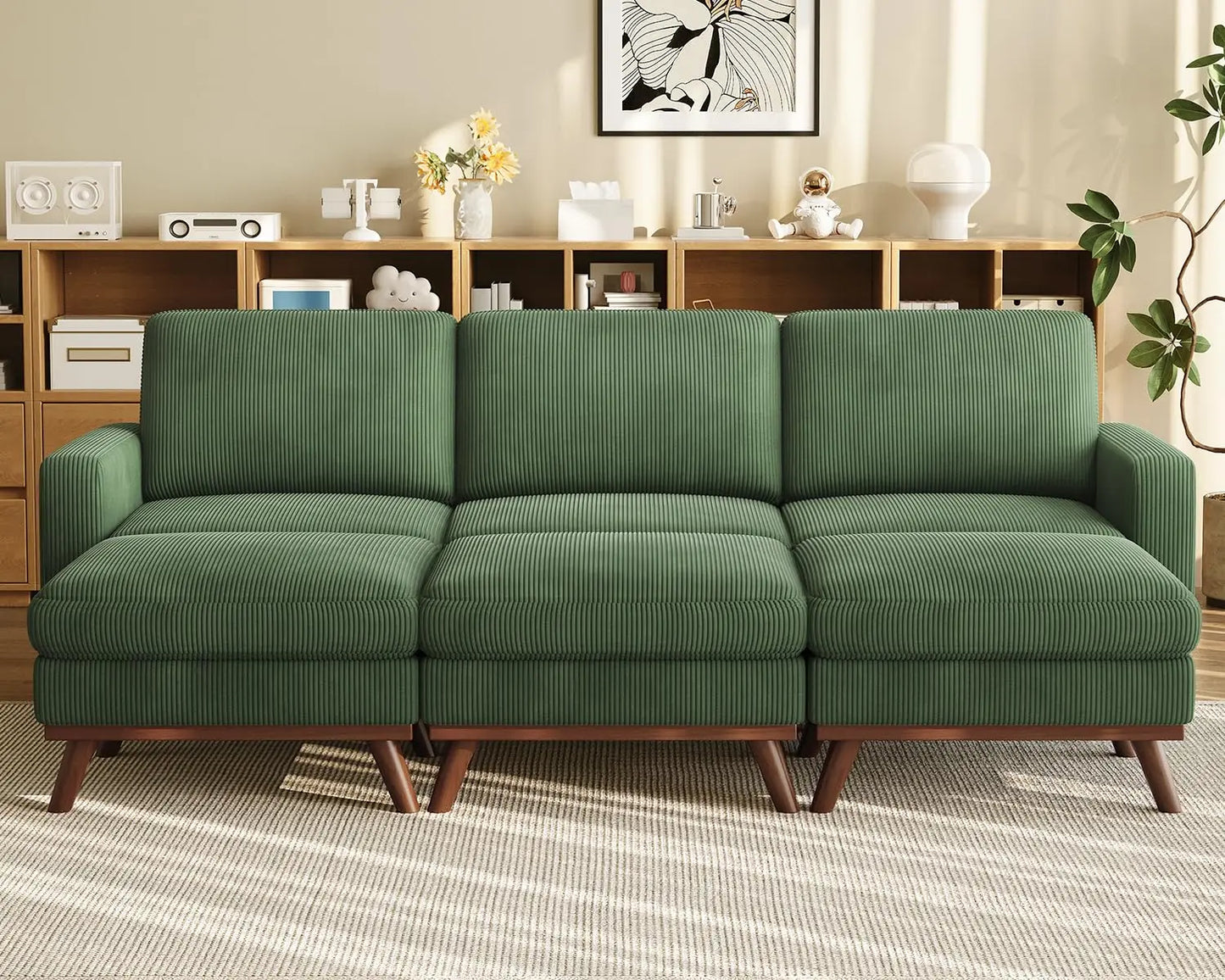 38.5" Accent, Upholstered Armchair with Deep Seat
