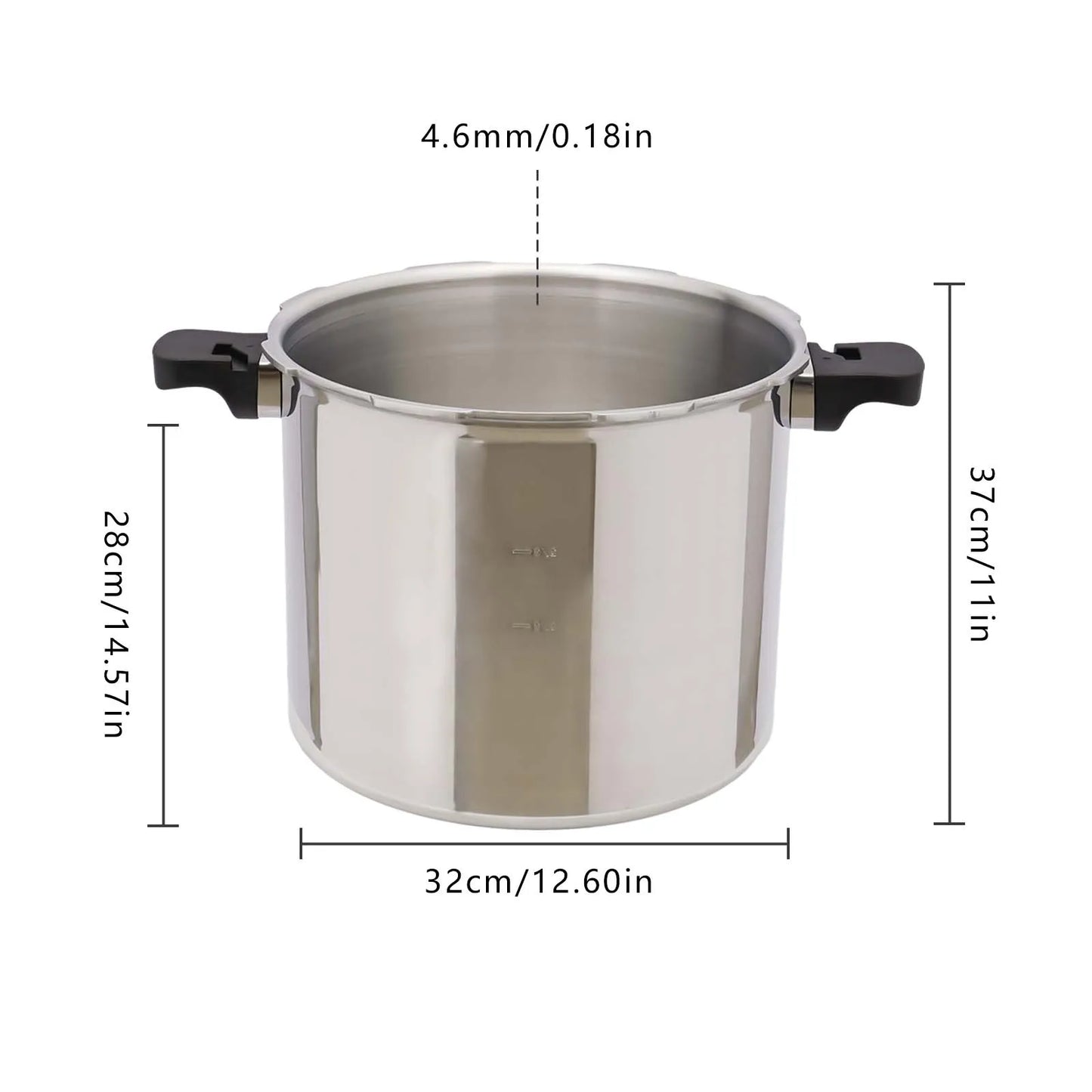 23 Quart Pressure Canner and Cooker with Pressure Gauge