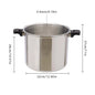 23 Quart Pressure Canner and Cooker with Pressure Gauge