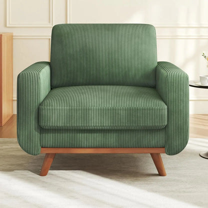 38.5" Accent, Upholstered Armchair with Deep Seat