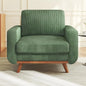 38.5" Accent, Upholstered Armchair with Deep Seat