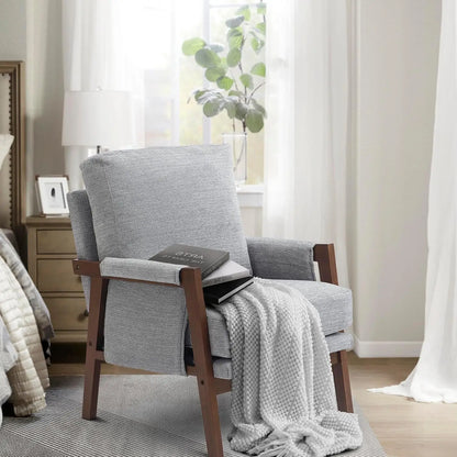 Accent Chairs Set of 2, Modern Arm Chairs