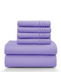 6-Piece Embroidered Bed Sheet Set