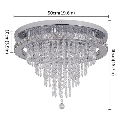 Luxury Crystal Ceiling Lamp, Modern, Hanging Decor