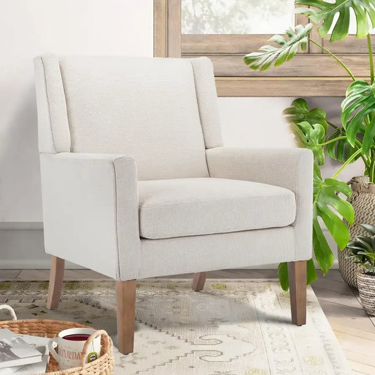Modern Wingback Accent Chair, Set of 2
