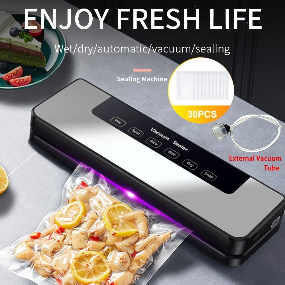 65Kpa Food Vacuum Sealer Machine with 20 Free Bags