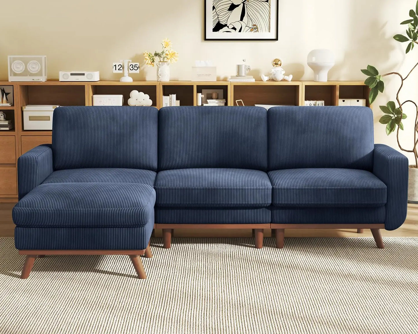 38.5" Accent, Upholstered Armchair with Deep Seat