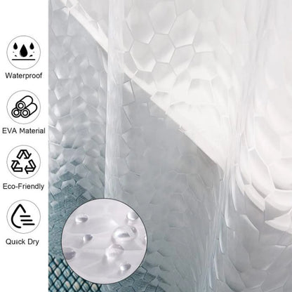 Bathroom Shower Curtain 180x180
