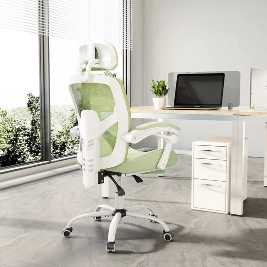 Ergonomic Reclining High Back Mesh Rolling  Chair
Lumbar Support Pillow
