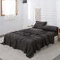 3/4Pcs Solid Color Belgian Linen Cotton