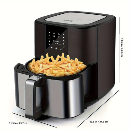 Large, 1500W 7QT AirFryer Cooker