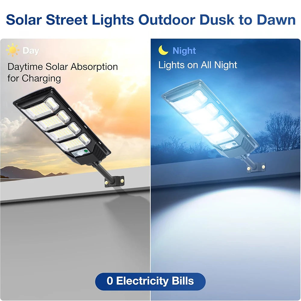 80000LM Solar Led Light, Super Bright