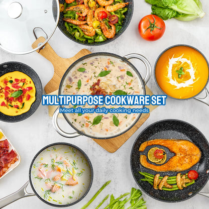 10-Piece Pots and Pans Set