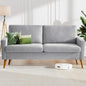 68"  Mid Century Modern Love Seat Couche