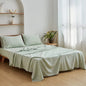 3/4Pcs Solid Color Belgian Linen Cotton